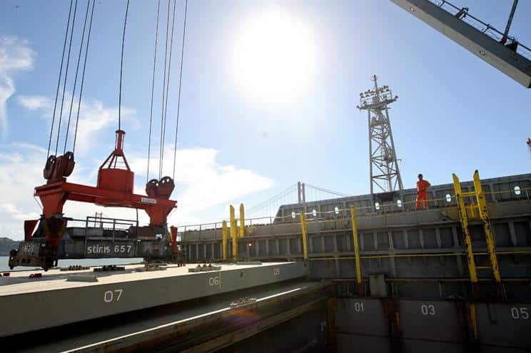 Exportações e importações a subir até março