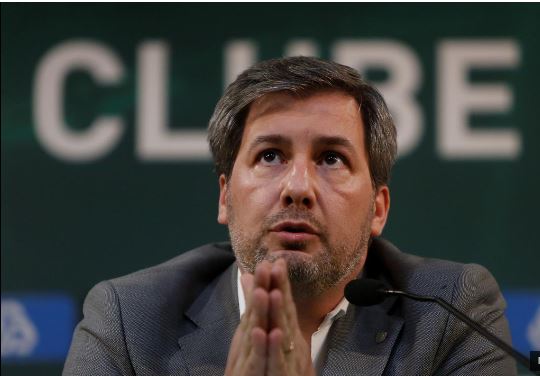 Bruno de Carvalho revela sms com Bruno Fernandes, Gelson e agente de Bas Dost