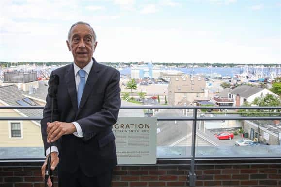 Marcelo encontra-se com Trump no final do mês