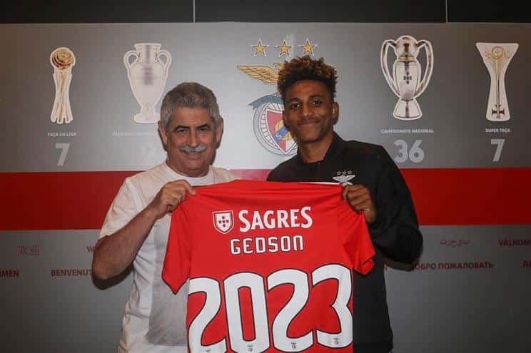 Gedson renova com o Benfica até 2023