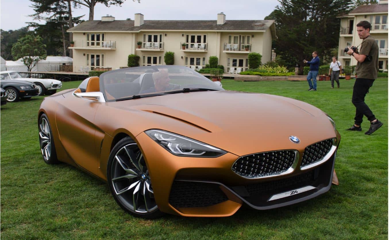 O BMW Z4 vai ser assim. Com ar de Fiat 124 Spider