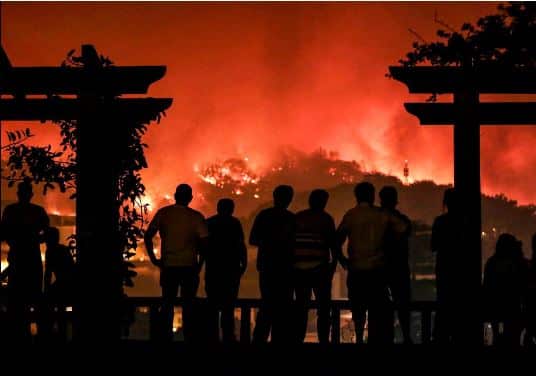 Chamas em Monchique provocam 24 feridos, um em estado grave