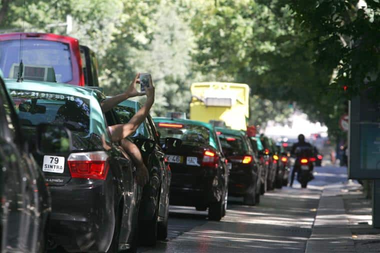 Saiba quais as artérias a evitar devido ao protesto dos taxistas