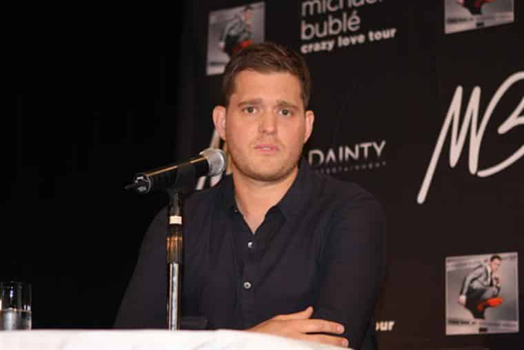 Michael Bublé termina carreira aos 43 anos