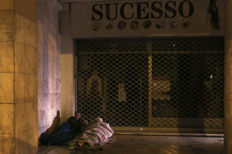 Plano de apoio aos sem-abrigo devido ao frio acionado na quarta-feira em Lisboa