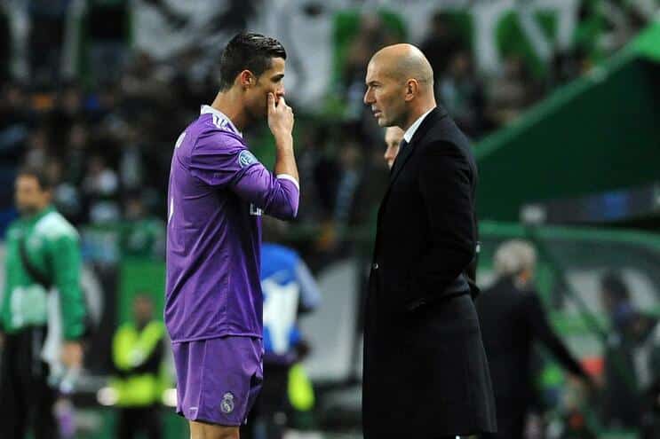Zidane saiu do Real Madrid porque queria segurar Cristiano Ronaldo