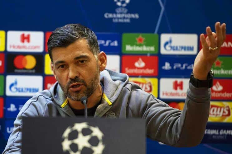 Conceição responde a médio da Roma e diz que F.C. Porto é de "topo mundial"