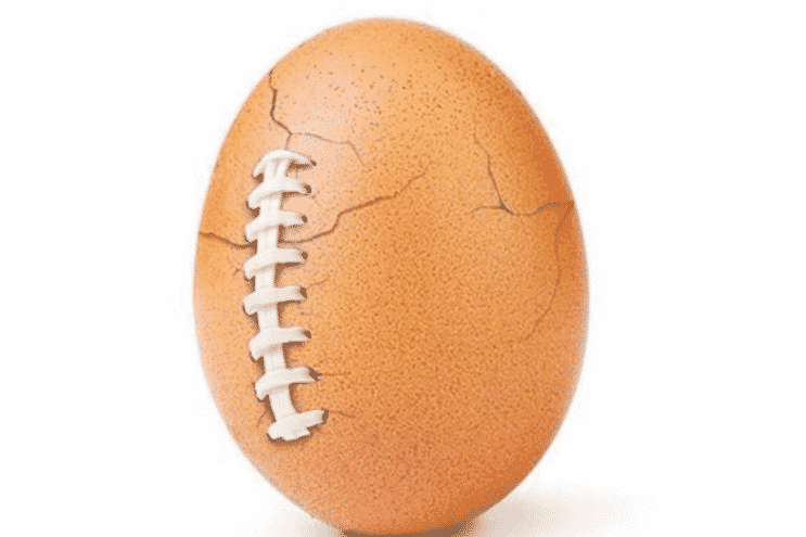 O ovo do Instagram estalou e em vez da gema tem um alerta de saúde mental