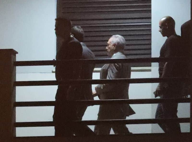 Brasil: Michel Temer em silêncio durante interrogatório policial