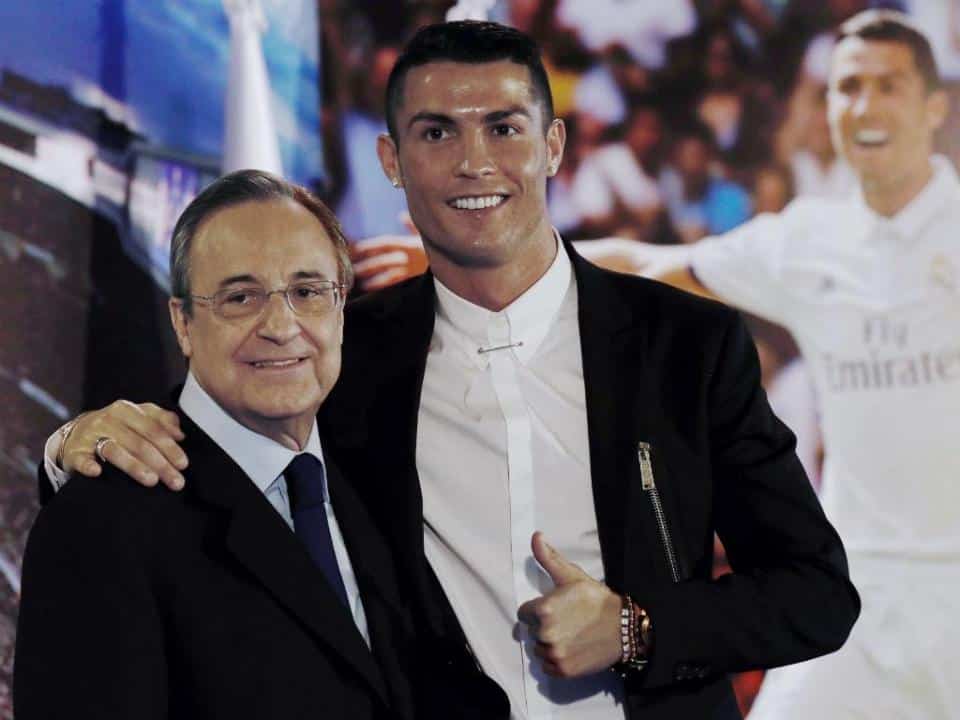 Florentino em defesa de Ronaldo: «Foi exemplar e nunca criou problemas»