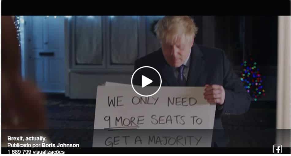 "O Brexit Acontece". Boris Johnson faz uma paródia durante a campanha eleitoral e aproveita para mandar farpas a Hugh Grant