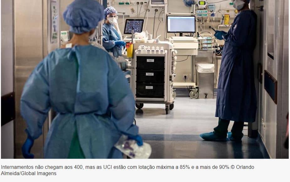 Internamentos não atingem estimativas, mas UCI só têm "vagas quando alguém morre ou tem alta"