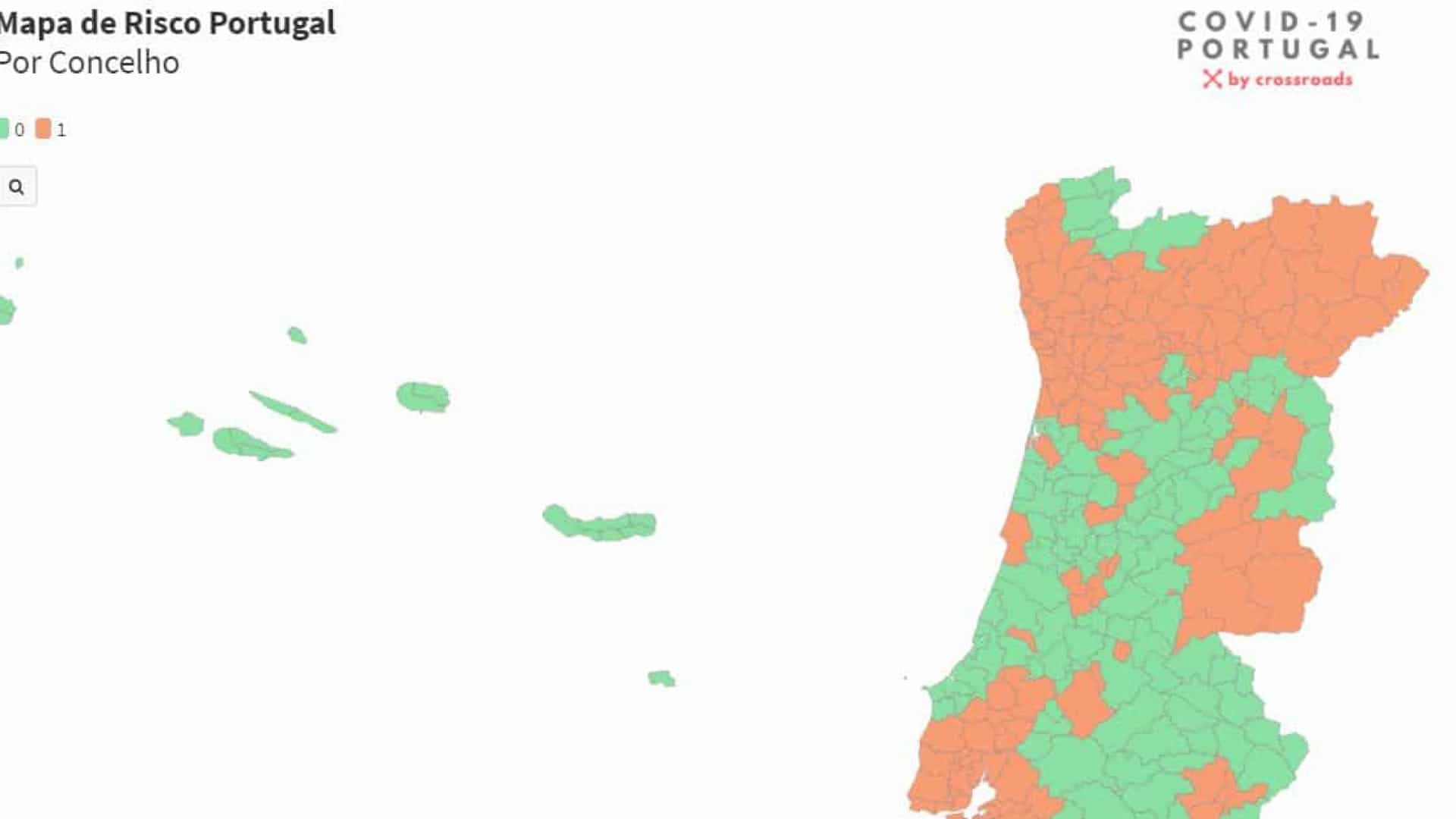 Projeto apresenta três Mapas de Risco para consultar atualização semanal