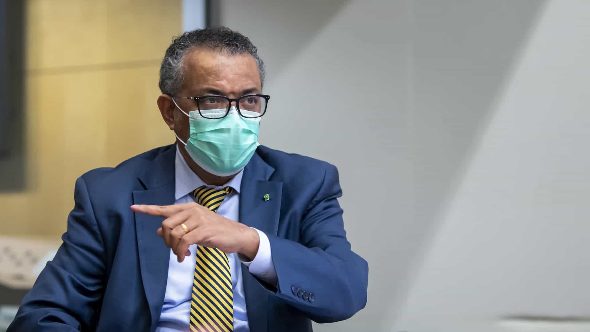 Covid-19: Diretor-geral da OMS em quarentena, mas sem sintomas