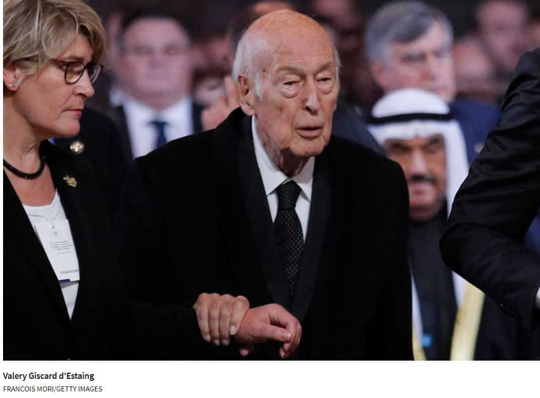 Morreu o ex-Presidente francês Giscard d'Estaing