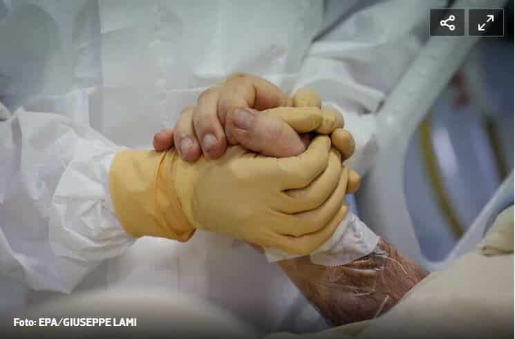 Menos mortes mas mais casos de covid nas últimas 24 horas